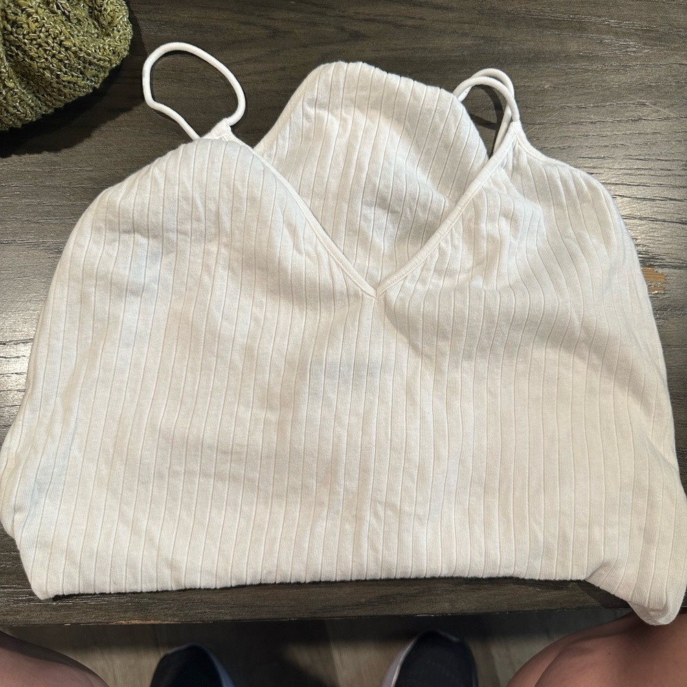 White tank top body suit